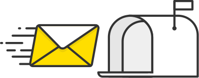 Email entering post box